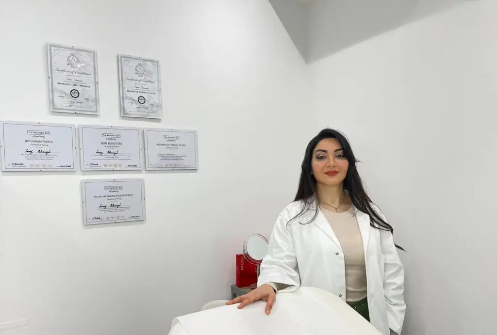 Picture of Farzan, the owner of the clinic